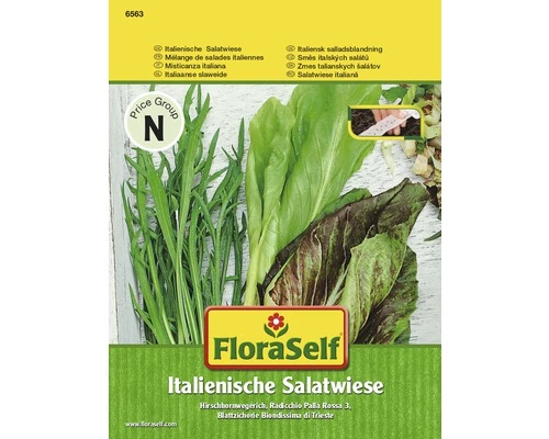 Italienische Salatwiese FloraSelf Samenfestes Saatgut Saatband 5m 3 Italienische Salatwiese FloraSelf Samenfestes Saatgut Saatband 5m
