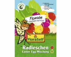 Gemüsesamen FloraSelf Floralie-Gärtnern Mit Kids Radieschen Bunt 'Easter Egg Mix'