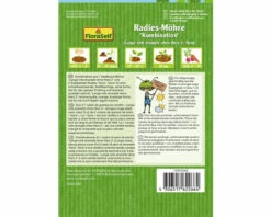 Gemüsesamen FloraSelf Floralie-Gärtnern Mit Kids Karotte & Radieschen Saatband -Florasellf Geschaft DV 8 10493568 01 4c AT 20220331094754
