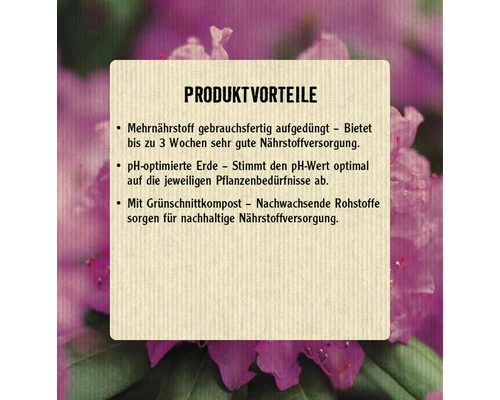 Rhododendron - & Moorbeetpflanzenerde FloraSelf (54 Sack X 40 Liter = 2,16 M³) 1 Palette 5 Rhododendron - & Moorbeetpflanzenerde FloraSelf (54 Sack X 40 Liter = 2,16 M³) 1 Palette – Bild 3