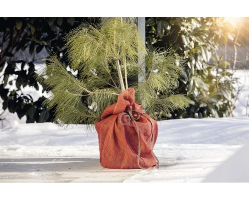 Jute-Sack FloraSelf 1x0,7 M Rot 4 Jute-Sack FloraSelf 1x0,7 M Rot – Bild 2