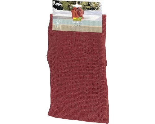 Jute-Sack FloraSelf 1x0,7 M Rot 3 Jute-Sack FloraSelf 1x0,7 M Rot