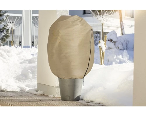 Winter-Vlieshaube FloraSelf Protect XXL 2x1,4 M Beige 4 Winter-Vlieshaube FloraSelf Protect XXL 2x1,4 M Beige – Bild 2