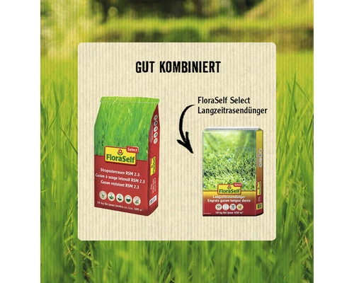 Rasen-Langzeitdünger FloraSelf Select 18 Kg 450 M² 4 Rasen-Langzeitdünger FloraSelf Select 18 Kg 450 M² – Bild 2
