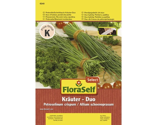 Petersilie Schnittlauch Duo Kräuter FloraSelf Select Samenfestes Saatgut Kräutersamen Saatband 2x2,5 M 3 Petersilie Schnittlauch Duo Kräuter FloraSelf Select Samenfestes Saatgut Kräutersamen Saatband 2x2,5 M
