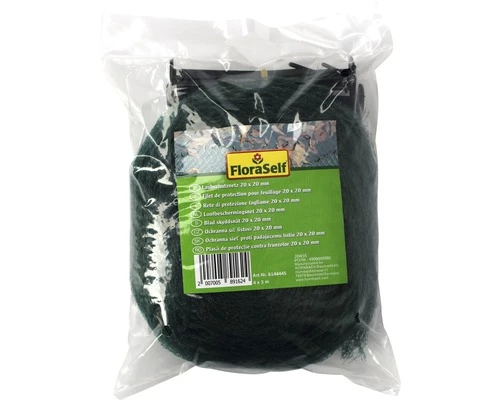 Laubschutznetz FloraSelf 4x3 M Maschenweite 20 Mm 3 Laubschutznetz FloraSelf 4x3 M Maschenweite 20 Mm