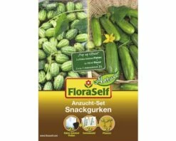 Anzucht-Set Snackgurken Gemüsesamen FloraSelf Nature