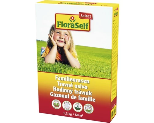Rasensamen FloraSelf Select Familienrasen Mantelsaat, 1,2 Kg 50 M² 3 Rasensamen FloraSelf Select Familienrasen Mantelsaat, 1,2 Kg 50 M²