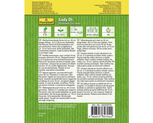 Prunkbohne 'Lady Di' FloraSelf Samenfestes Saatgut Gemüsesamen 4 Prunkbohne 'Lady Di' FloraSelf Samenfestes Saatgut Gemüsesamen – Bild 2