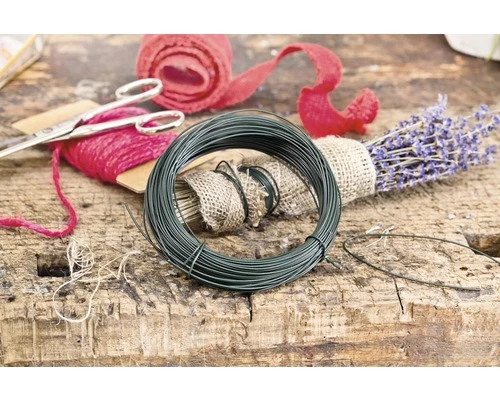 Bindedraht FloraSelf Metall-Kunststoff Ø 2 Mm 50 M 4 Bindedraht FloraSelf Metall-Kunststoff Ø 2 Mm 50 M – Bild 2