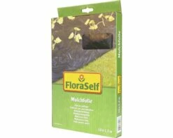 Mulchfolie FloraSelf 10x1,2 M Schwarz
