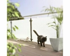 Katzenschutz-Netz FloraSelf 2,5 X 6 M Schwarz -Florasellf Geschaft DV 8 6425385 04 4c DE 20180310011659