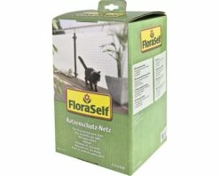 Katzenschutz-Netz FloraSelf 2,5 X 6 M Schwarz