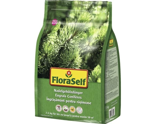 Nadelgehölzdünger FloraSelf 2,5 Kg 3 Nadelgehölzdünger FloraSelf 2,5 Kg