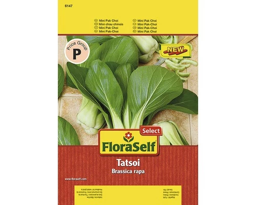 Pak Choi 'Tatsoi' FloraSelf Select Samenfestes Saatgut Gemüsesamen 3 Pak Choi 'Tatsoi' FloraSelf Select Samenfestes Saatgut Gemüsesamen