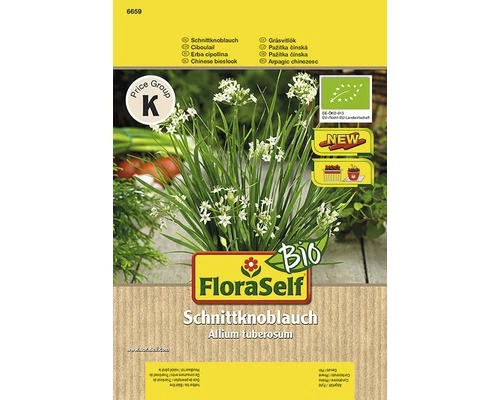 Bio Schnittknoblauch FloraSelfBio Samenfestes Saatgut Kräutersamen 3 Bio Schnittknoblauch FloraSelfBio Samenfestes Saatgut Kräutersamen