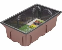 Zimmergewächshaus FloraSelf Fensterbank-Treibhaus 19x11x11 Cm Inkl. Vlies Und Haube