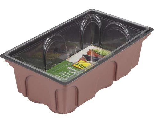 Zimmergewächshaus FloraSelf Fensterbank-Treibhaus 19x11x11 Cm Inkl. Vlies Und Haube 3 Zimmergewächshaus FloraSelf Fensterbank-Treibhaus 19x11x11 Cm Inkl. Vlies Und Haube