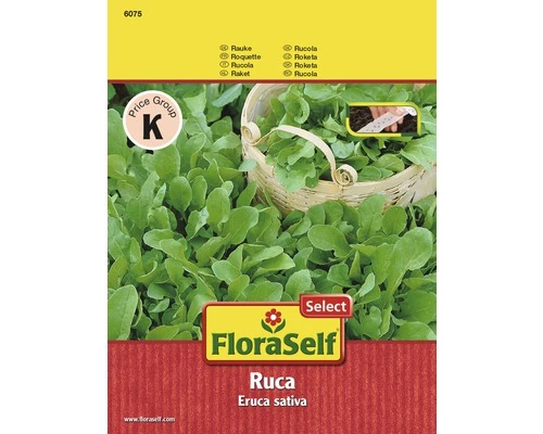 Rauke 'Ruca' FloraSelf Select Samenfestes Saatgut Salatsamen 3 Rauke 'Ruca' FloraSelf Select Samenfestes Saatgut Salatsamen