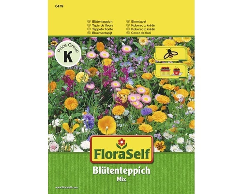 Blumensamenmix FloraSelf 'Blütenteppich' Samenfestes Saatgut 3 Blumensamenmix FloraSelf 'Blütenteppich' Samenfestes Saatgut
